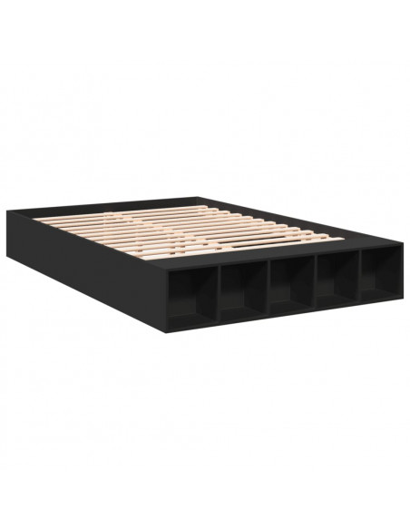 Giroletto Nero 140x200 cm in Legno Multistrato