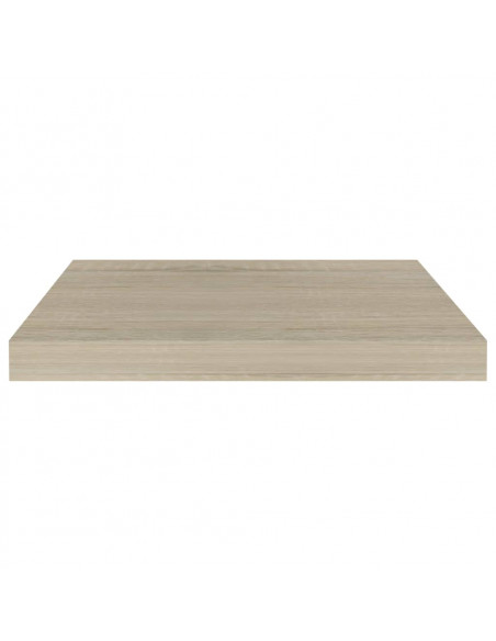 Scaffali a Parete 4 pz Rovere 50x23x3,8 cm in MDF