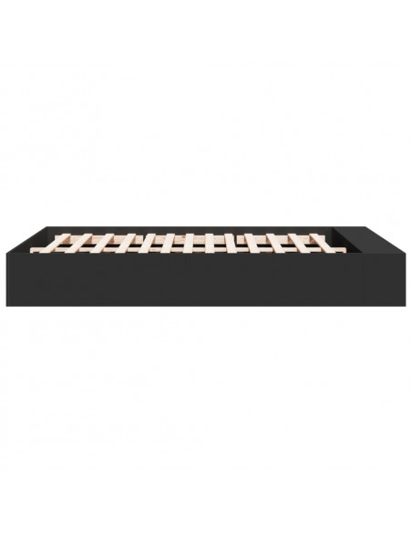 Giroletto Nero 140x200 cm in Legno Multistrato