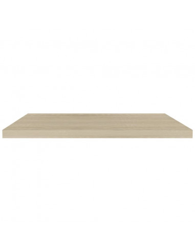 Scaffali a Parete 4 pz Rovere 90x23,5x3,8 cm in MDF
