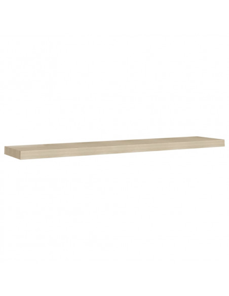 Scaffale a Parete Rovere 120x23,5x3,8 cm in MDF