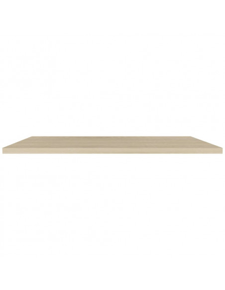 Scaffale a Parete Rovere 120x23,5x3,8 cm in MDF