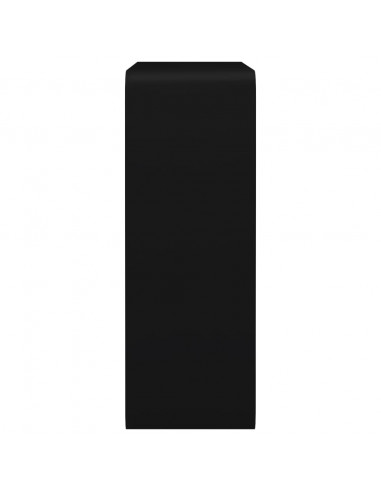 Mensole a Cubo da Parete 3 pz Nere in MDF