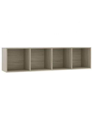 Libreria/Mobile TV Rovere Sonoma 143x30x36 cm