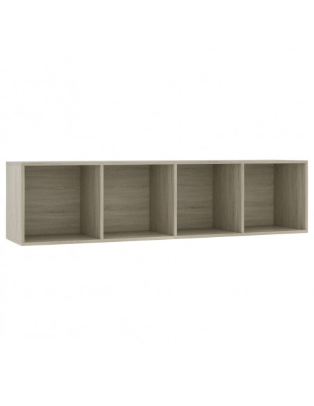 Libreria/Mobile TV Rovere Sonoma 143x30x36 cm