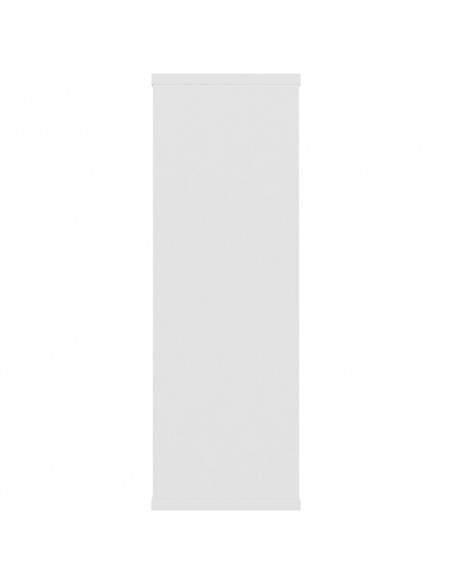 Mensole a Muro Bianche 104x20x58,5 cm in Legno Multistrato