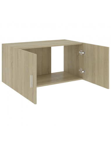 Armadietto da Parete Rovere Sonoma 80x39x40cm Legno Multistrato