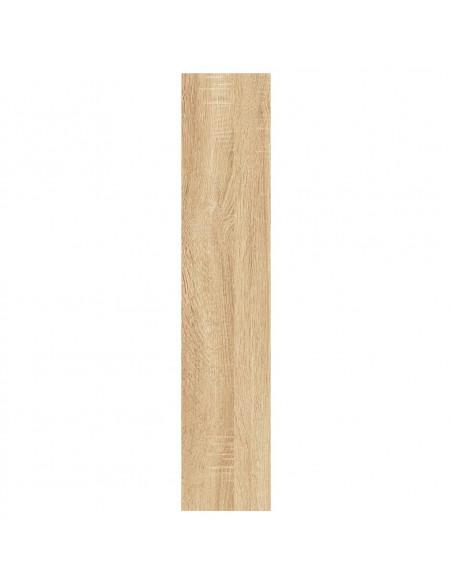 Scaffale a Parete Rovere Sonoma 90x16x78cm in Legno Multistrato