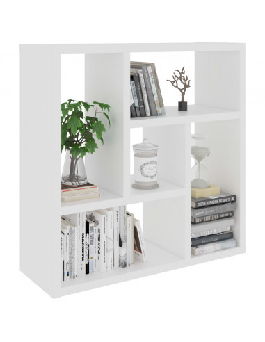 Scaffale a Parete Bianco 45,1x16x45,1 cm in Legno Multistrato