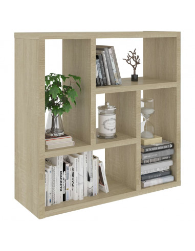 Scaffale Parete Rovere Sonoma 45,1x16x45,1 cm Legno Multistrato