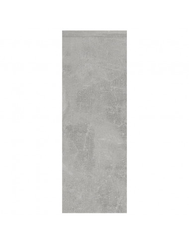 Scaffale a Parete Grigio Cemento 45,1x16x45,1 Legno Multistrato