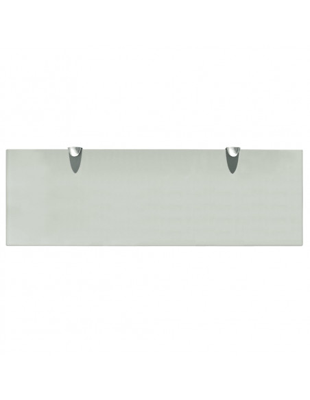 Mensola Galleggiante in Vetro 60x20 cm 8 mm
