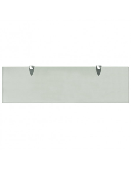 Mensola Galleggiante in Vetro 70x20 cm 8 mm