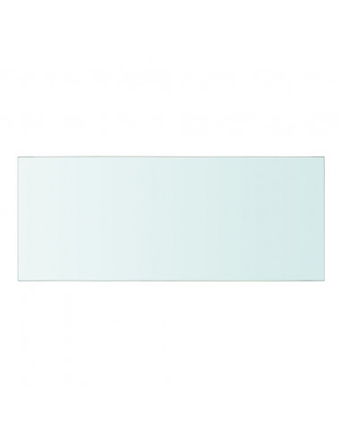 Mensola in Vetro Trasparente 50x20 cm