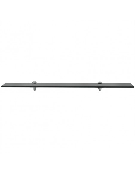 Mensole Galleggianti 2 pz in Vetro 80x10 cm 8 mm