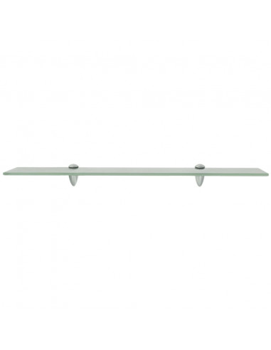 Mensole Galleggianti 2 pz in Vetro 70x20 cm 8 mm