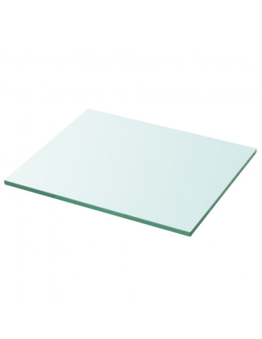Mensole in Vetro Trasparente 2 pz 30x20 cm