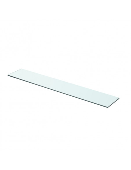 Mensole in Vetro Trasparente 2 pz 70x12 cm