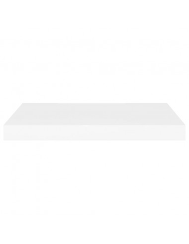 Scaffale a Parete Bianco 60x23,5x3,8 cm in MDF