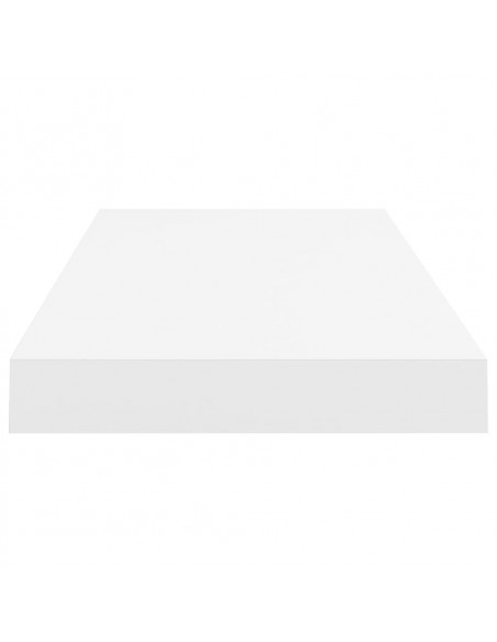 Scaffale a Parete Bianco 60x23,5x3,8 cm in MDF