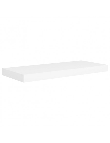 Scaffali a Parete 4 pz Bianchi 60x23,5x3,8 cm in MDF