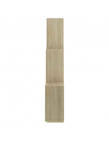 Mensola Parete Cubo Rovere Sonoma 78x15x93cm Legno Multistrato