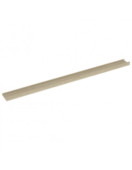 Mensole da Parete 2 pz Rovere Sonoma 115x9x3 cm