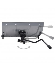 Spazzaneve per Tosaerba con Adattatore 100 cm 2