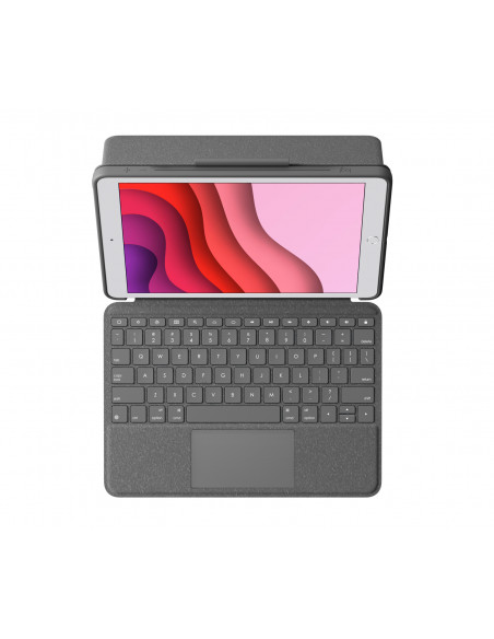 Logitech Combo Touch QWERTY Italiano Smart Connector Grafite