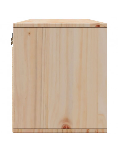 Pensili 2 pz 45x30x35 cm in Legno Massello di Pino