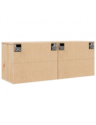 Pensili 2 pz 45x30x35 cm in Legno Massello di Pino