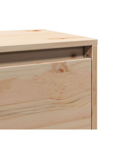 Pensili 2 pz 45x30x35 cm in Legno Massello di Pino