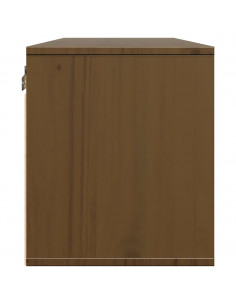 Pensili Miele 2 pz 45x30x35 cm in Legno Massello di Pino 2