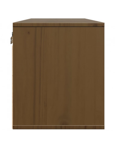 Pensili Miele 2 pz 45x30x35 cm in Legno Massello di Pino