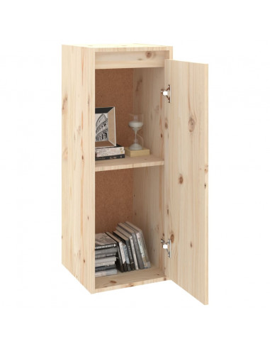 Pensili 2 pz 30x30x80 cm in Legno Massello di Pino