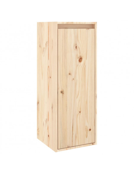 Pensili 2 pz 30x30x80 cm in Legno Massello di Pino