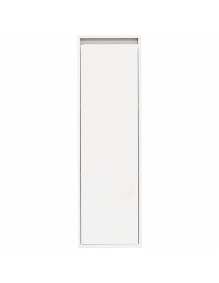 Pensili Bianchi 2 pz 30x30x100 cm in Legno Massello di Pino
