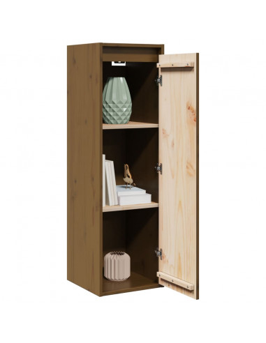 Pensili Miele 2 pz 30x30x100 cm in Legno Massello di Pino