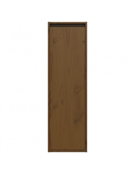 Pensili Miele 2 pz 30x30x100 cm in Legno Massello di Pino