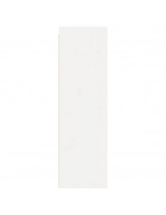 Pensile Bianco 30x30x100 cm in Legno Massello di Pino 2