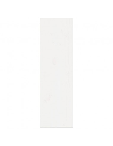 Pensile Bianco 30x30x100 cm in Legno Massello di Pino