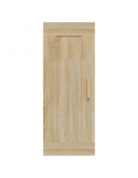 Armadietto a Muro Rovere Sonoma 35x34x90cm in Legno Multistrato