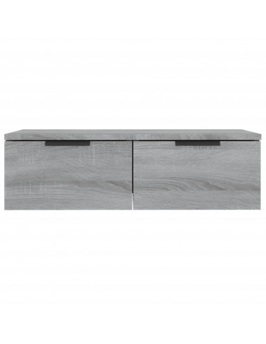 Mobili Pensili 2 pz Grigio Sonoma 68x30x20 cm Legno Multistrato