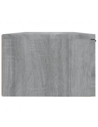 Mobili Pensili 2 pz Grigio Sonoma 68x30x20 cm Legno Multistrato