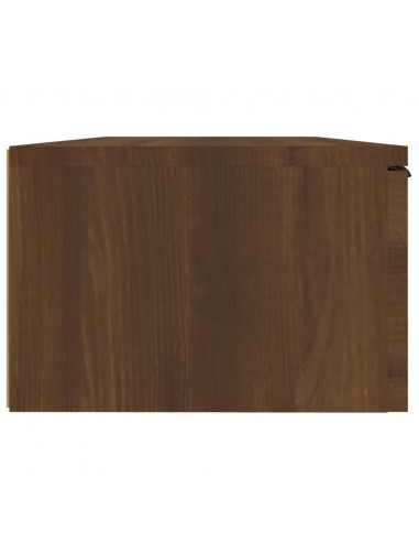 Mobili Pensili 2 pz Marrone Rovere 68x30x20cm Legno Multistrato