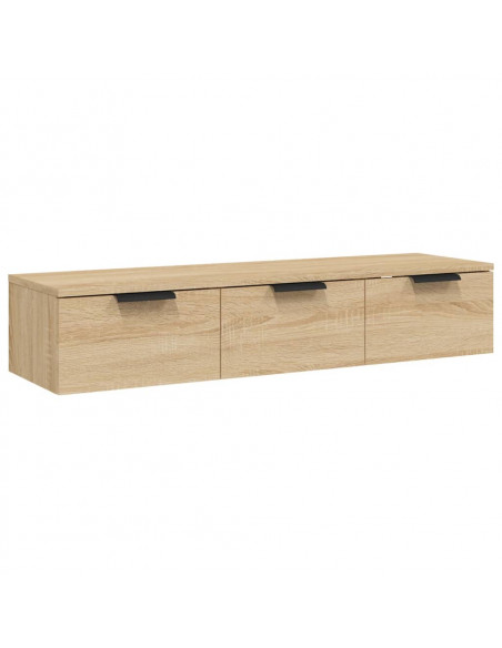Armadietto a Muro Rovere Sonoma 102x30x20 in Legno Multistrato