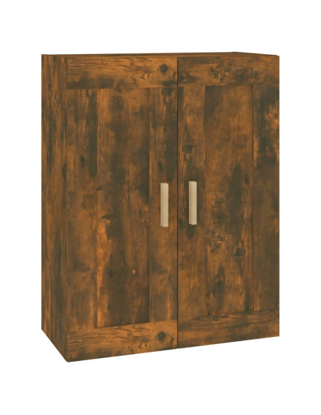 Pensile Rovere Fumo 69,5x32,5x90 cm in Legno Multistrato