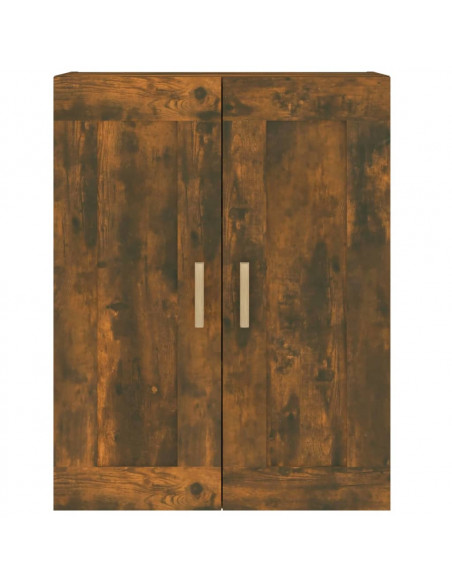 Pensile Rovere Fumo 69,5x32,5x90 cm in Legno Multistrato