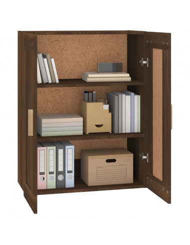 Pensile Rovere Marrone 69,5x32,5x90 cm in Legno Multistrato