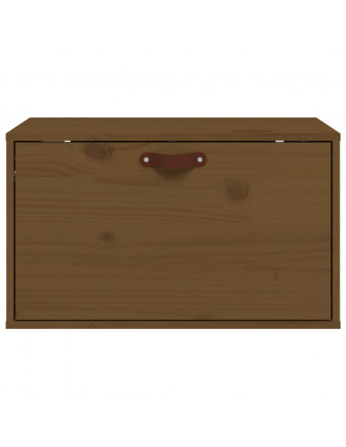 Pensile Marrone Miele 60x30x35 cm in Legno Massello di Pino